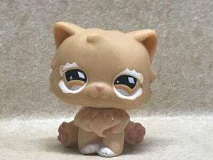 Littlest Pet Shop LPS #490 Persian Cat Diamond Eyes Preowned | eBay