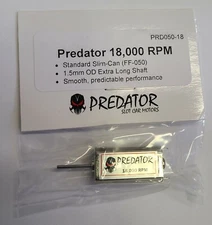 PREDATOR SLIM-CAN 18,000 RPM FF-050 MOTOR 1/32 SLOT CAR PART