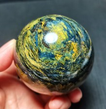 Rzadki 388g Naturalna Namibia i Pietersite" Kamień szlachetny Kula Leczenie A21