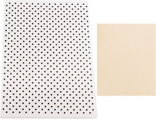 Polka Dots Plastic Embossing Folders for Cards Making Dots Texture Embossing Ste