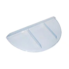 Flat Round Window Well Cover 48 In. W X 22 In. D X 2-1/2 In. H Economy