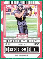 D.J. Moore - 2020 Panini Contenders Draft Picks #36 - Terrapins Football Card