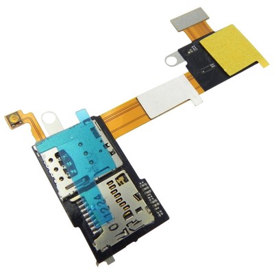 Lecteur De Carte SIM Et SD Pour Sony Xperia M2 Aqua - Compatible Double SIM - Neuf Sous Blister