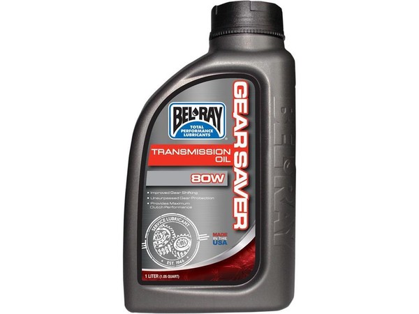 Bel-Ray Gear Saver Transmission Oil GetriebeöL 80W 1Liter Flasche-image