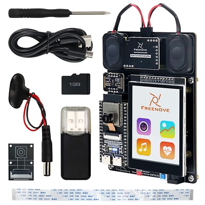 Freenove Development Kit for ESP32-S3-WROOM CAM Dual-core 32-bit 240 MHz