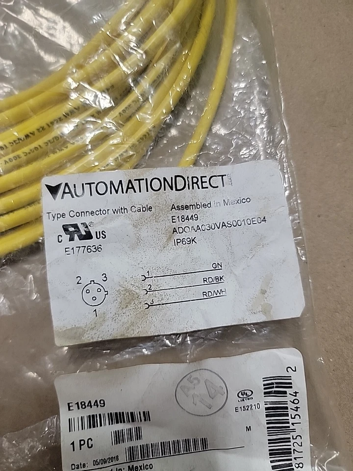 AUTOMATIZACIÓN DIRECTA E18449 / E18449 (TOTALMENTE NUEVO) Foto 3 de 4