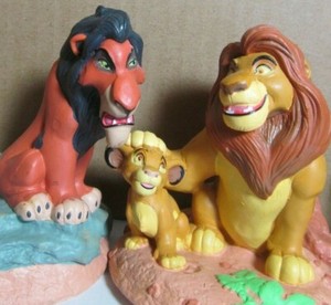 lion king figurines disney store