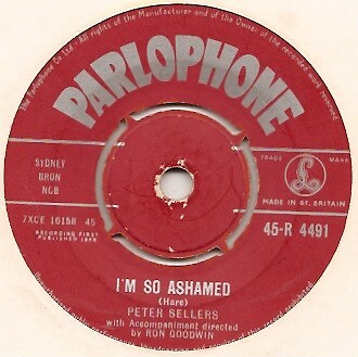 Peter Sellers - A Drop Of The Hard Stuff (7'')