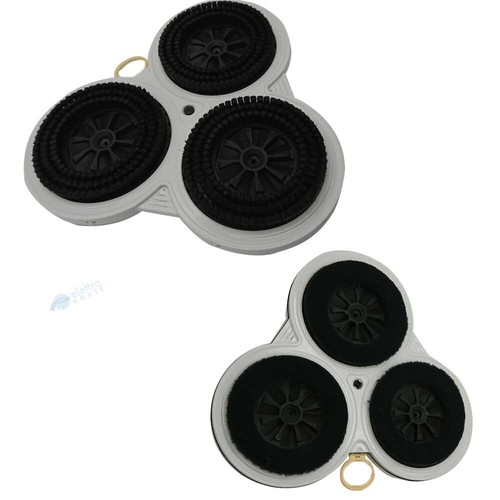 MODULO SPAZZOLE PANDA PER LUCIDATRICE PULILUX 515 FOLLETTO VORWERK CUORE |  eBay
