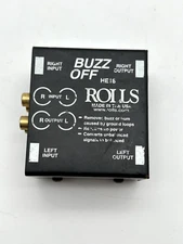 Rolls HE18 Buzz Off Hum Eliminator Balanced/Unbalanced Conve Untested As-Is