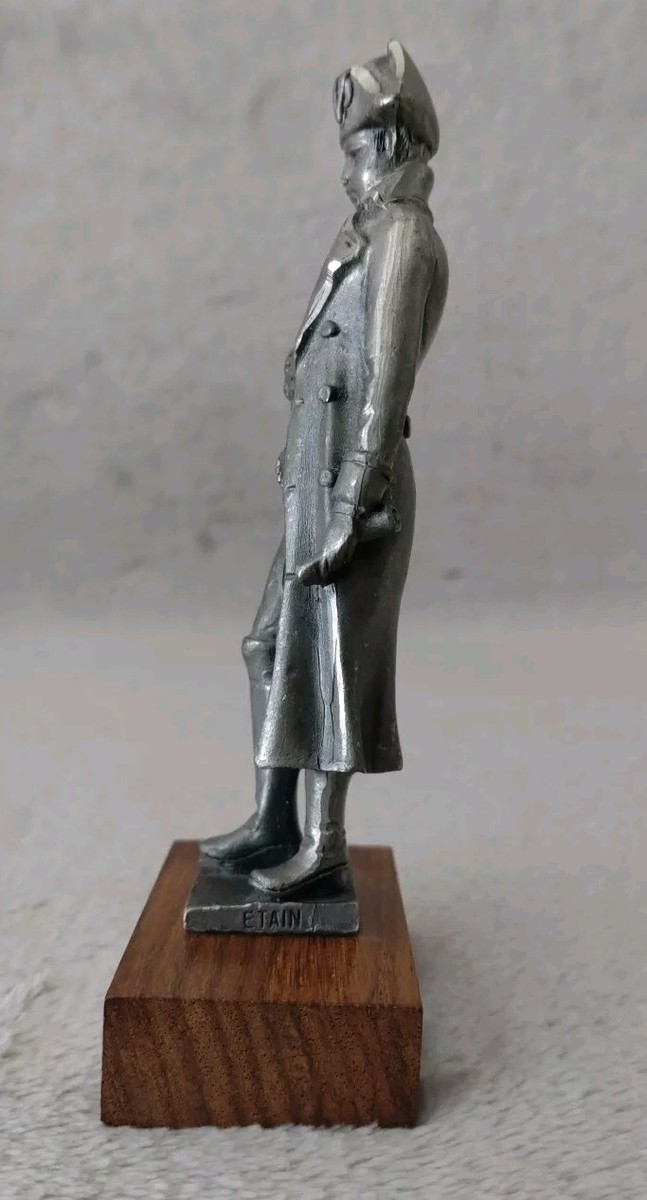 Figurine En étain Les Etains Du Prince – L'Empereur à Cheval – Baches – Occasion