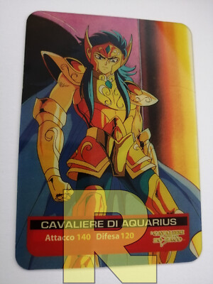 Ritter des Wassermanns 120  Ritter des Tierkreises Lamincards 2008  EX