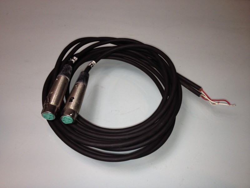 Switchcraft XLR Microphone Cable (8 feet)(2 pack)
