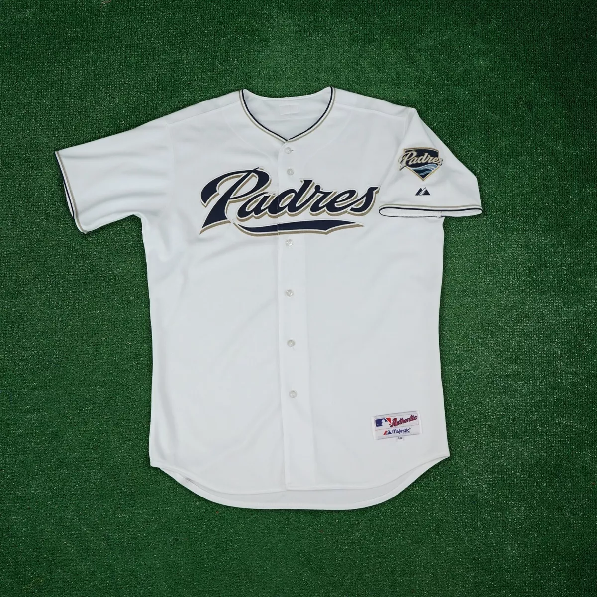 San Diego Padres Authentic On Field White Home Jersey eBay
