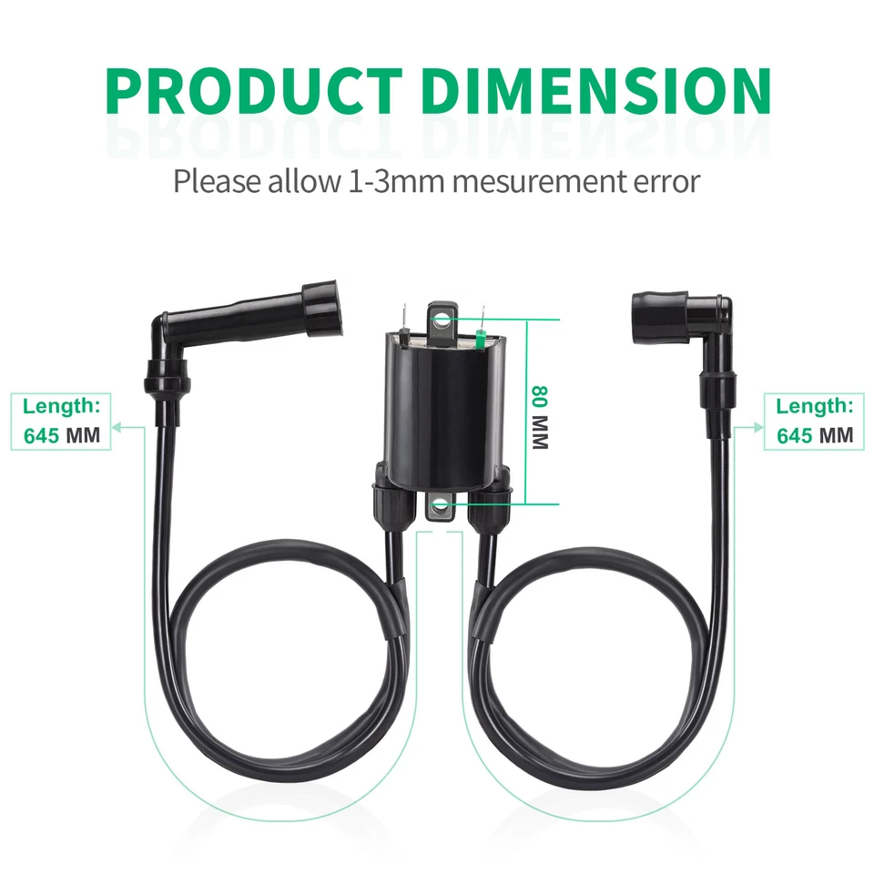 Bobina de encendido y bujía para Kawasaki VN1500 Vulcan 1500 Classic 1996-2008 Foto 2 de 4