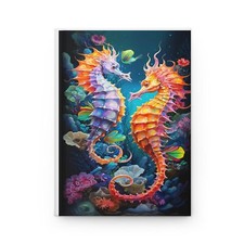 Hardcover Journal Matte - Sea Life