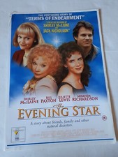 THE EVENING STAR ORIGINAL POSTER Video Shop DVD 62x44.5cm