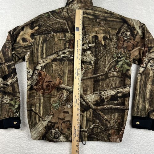 Browning Jacket Men's Small Hell's Canyon Camo Insulated Outdoor Hooded Travel - Picture 17 of 18