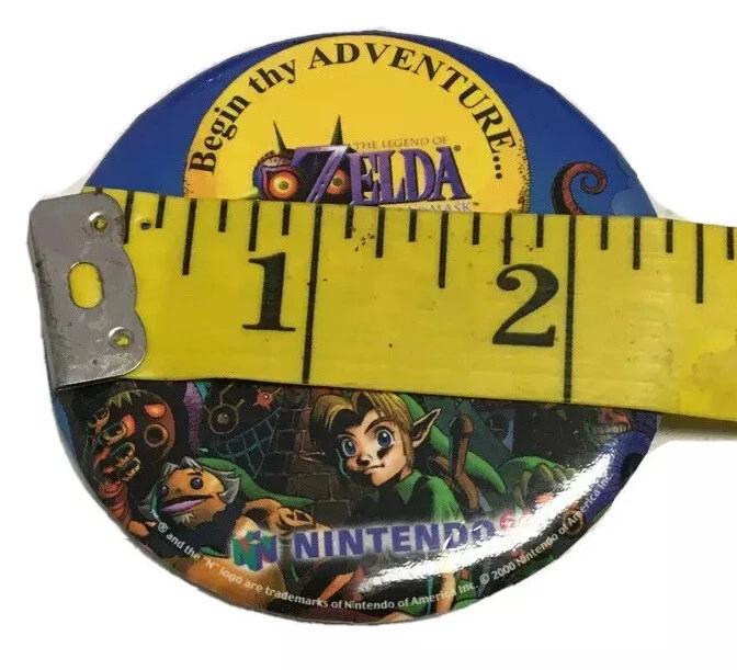 Vtg The Legend Of Zelda Majora’s Mask Pin Nintendo 64 Video Game Collectible - Image 3 of 4
