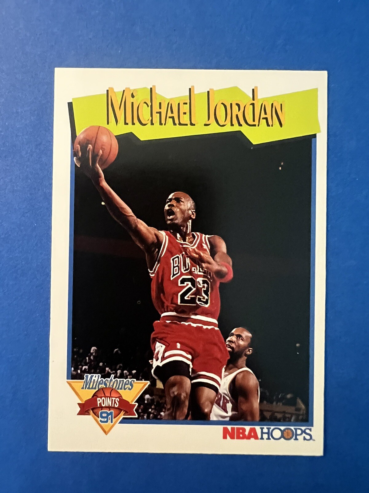 1991-92 NBA Hoops #317 Michael Jordan - Chicago Bulls