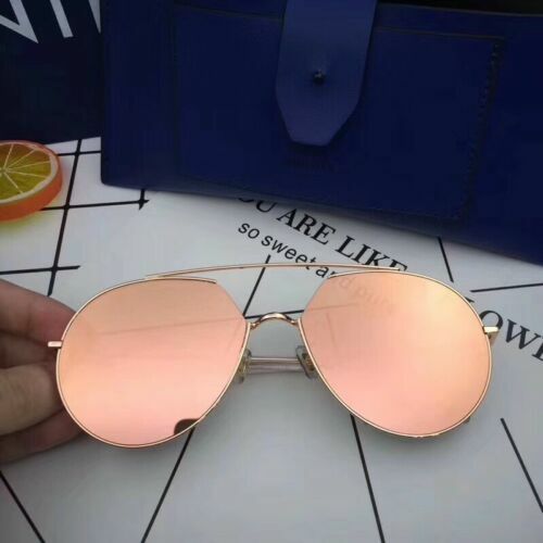 Gentle Monster Oval Sunglasses – Gold Frame, Black Lenses  display picture 3