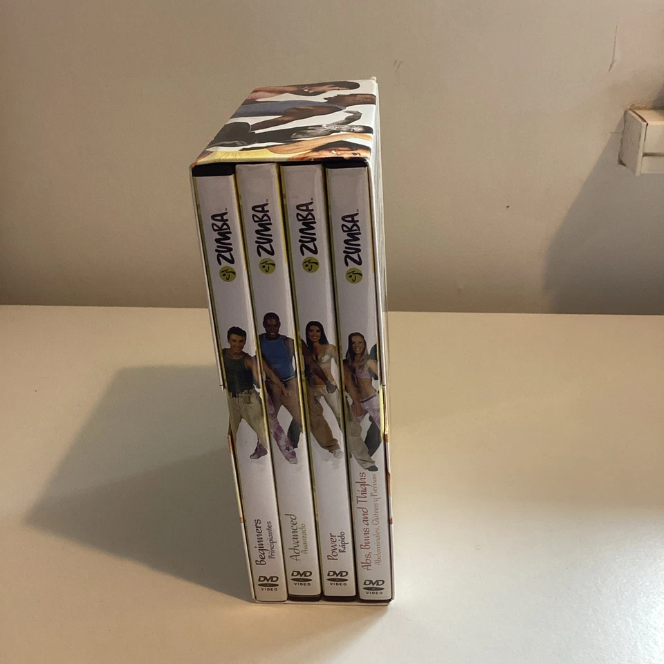 ZUMBA FITNESS  DVD BOX SET [Region 2] 4 dvd box set   - Image 2 of 4
