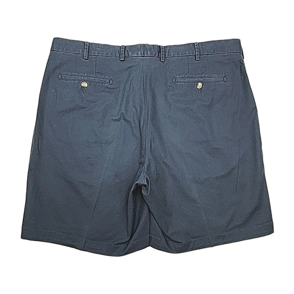 Pantalones Cortos Peter Millar Talla 40 Azul Golf Algodón Spandex Frente Plano 8" Entrepierna Para Hombre Foto 2 de 4