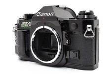 Almost MINT Canon AE-1 P Program 35mm SLR Film Camera Black From JAPAN