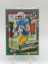 2023 Panini Donruss - Drue Tranquill #156 Press Proof Green