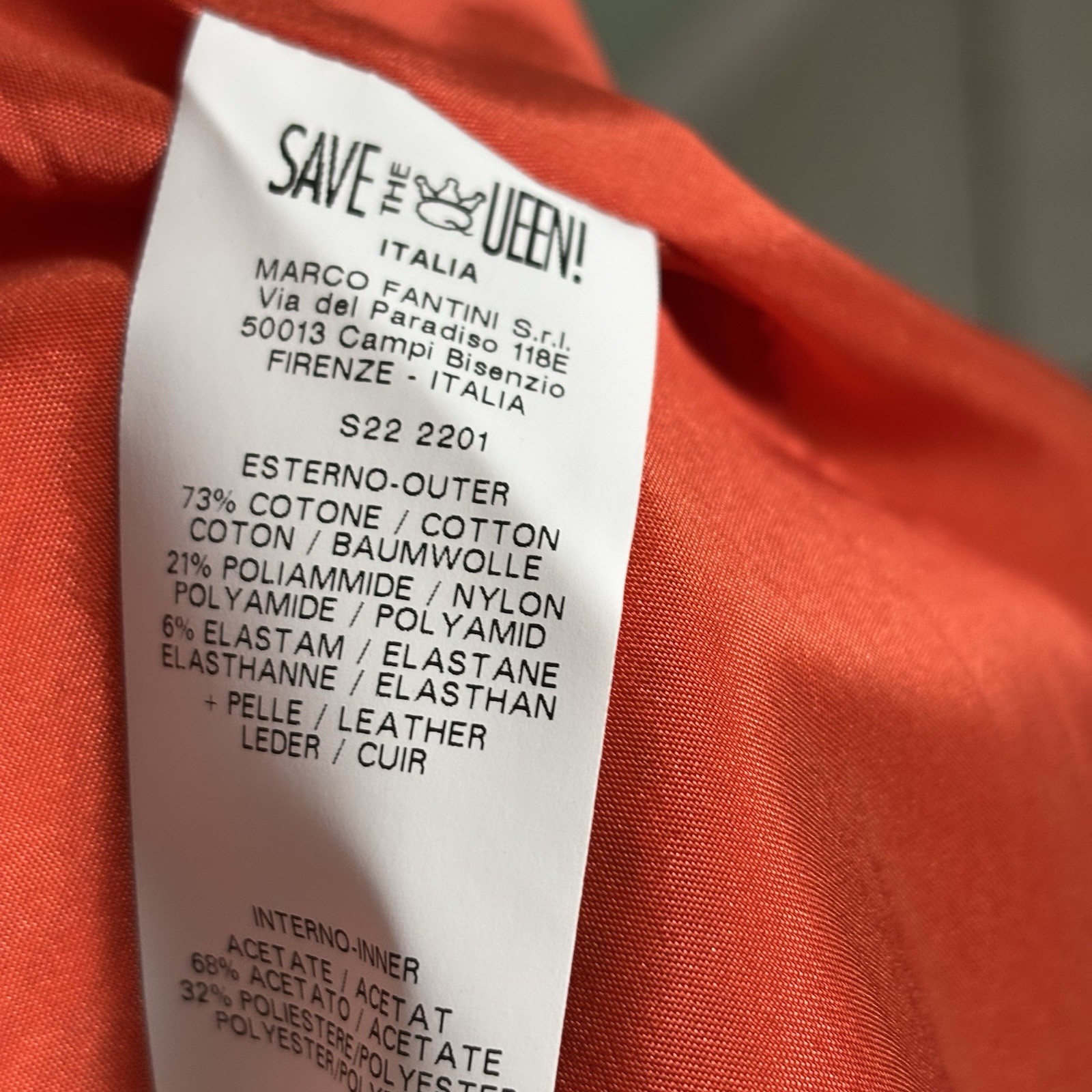 Save The Queen Multicolor Patchwork Jacket Blazer… - image 8