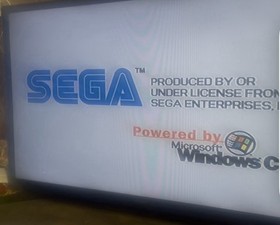 Sega Dreamcast HKT-3020 Console With Two Controllers And Atari Anniversary Game