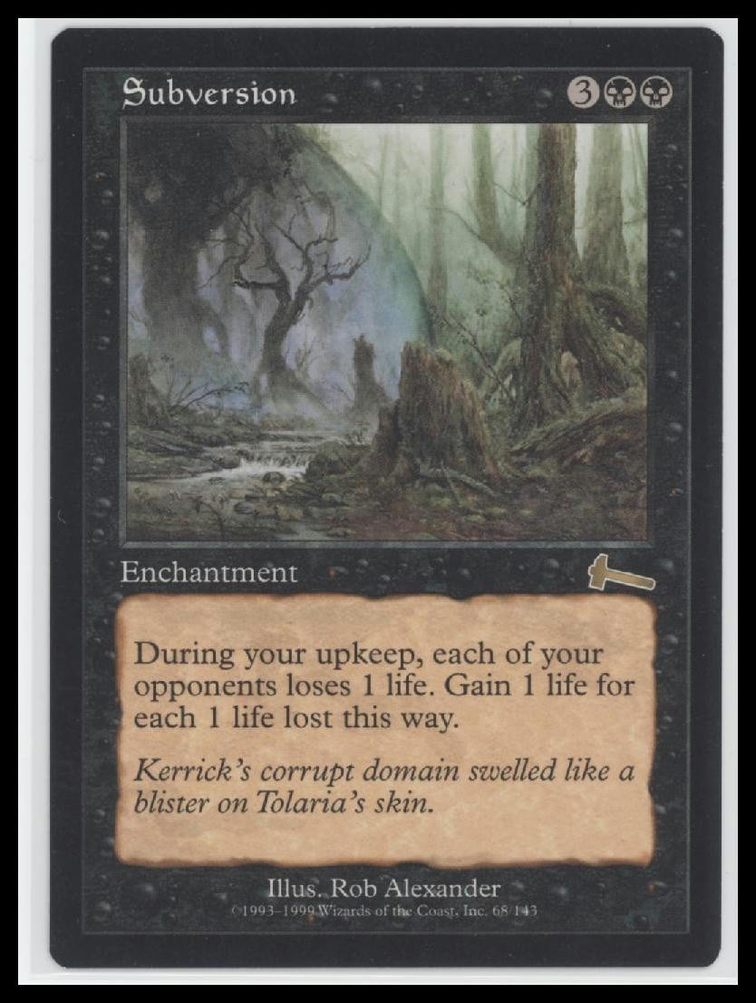 💀 MTG Subversion – Urza’s Legacy (1999) – Rare