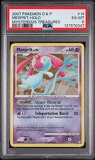 MESPRIT HOLO 2007 POKEMON DIAMOND & PEARL MYSTERIOUS TREASURES #14 PSA 6 on eBay