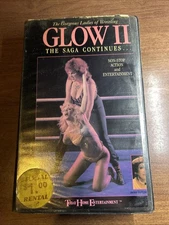 Rare Vintage GLOW 2 “Gorgeous Ladies of Wrestling" VHS Tape The Saga Continues