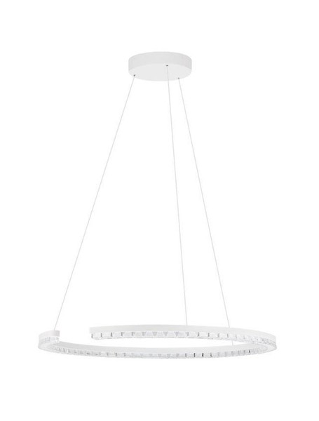 Nova Luce Pendelleuchte Greamy Weiß HöHenverstellbar Dimmbar 49W 3000K IP20-image