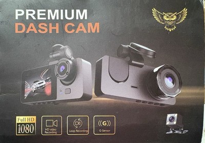 Premium Dash Cam Full HD Video Recording 1080 Loop Recording G-sensor New