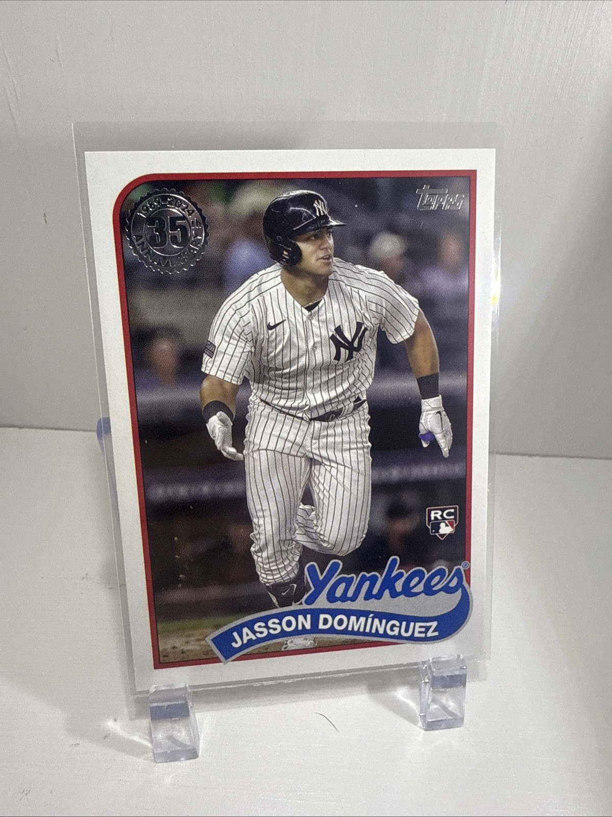 2024 Topps Update Series - 1989 Topps Baseball #89US-10 Jasson Dominguez (RC)