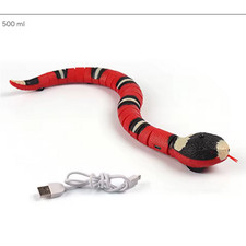 Jouet Serpent USB Intelligent pour Chat – Capteur Mouvement & Rechargeable Fun