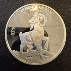 1 oz Silver Round - APMEX (2015 Year of the Ram) Z59