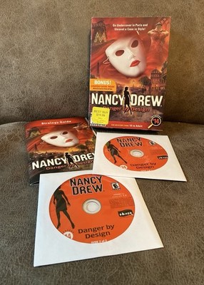 Nancy Drew: Danger by Design Mystery #14 (PC CD-Rom) Ages 10-Adult Mystery #14