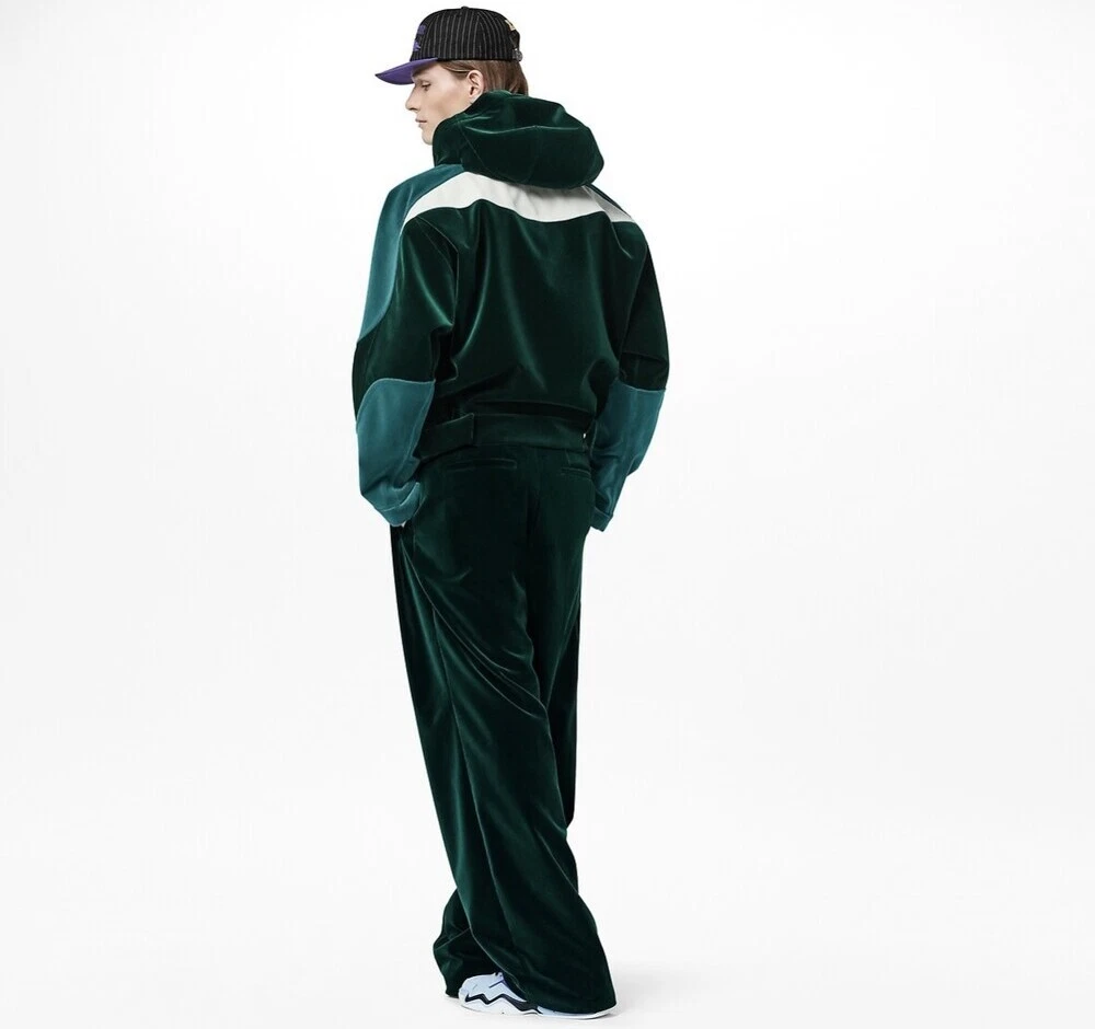 LOUIS VUITTON（LV） Giacca a vento Louis Vuitton in velluto con nastro tecnico 76469013