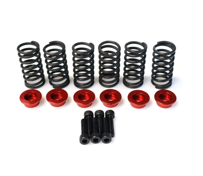 Ducati Kupplung Kupplungsfedern Federn Federteller rot - clutch spring caps