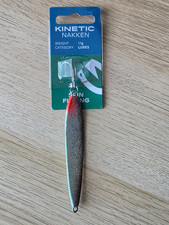 Kinetic Nakken Küstenblinker Meerforellenblinker 17g Green Shimer Flash (6 v 6)
