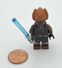 Lego STAR WARS Plo Koon Jedi Minifigure w/ Lightsaber Solid Plastic Head sw1414