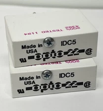 Opto22 IDC5  Input Module 200% Tested 1194 4382 Made in USA OPTO 22 Lot of 2
