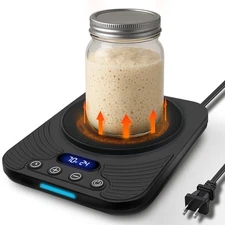 Sourdough Starter Warmer – Precise Thermostat (70-110°F), Intelligent
