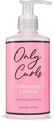 Only Curls Enhancing Curl Gel - 250ml - Curly Hair Product, Curl Enhancer - NEU