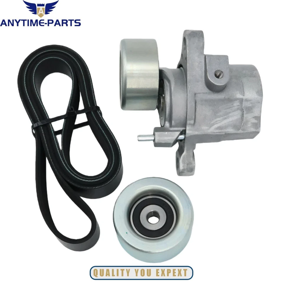 FOR TOYOTA SIENNA ES350 RX350 3.5L SERPENTINE BELT TENSIONER IDLER PULLEY KIT US - Изображение 3 из 4