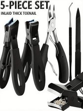 5-Piece Thick Toenail Clipper Set For Elderly...