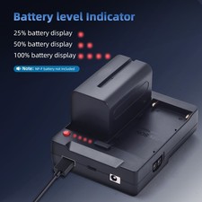 NP-F970 F750 F550 Battery Plate To V-Lock V-Mount Buckle Bracket Adapter TYSO